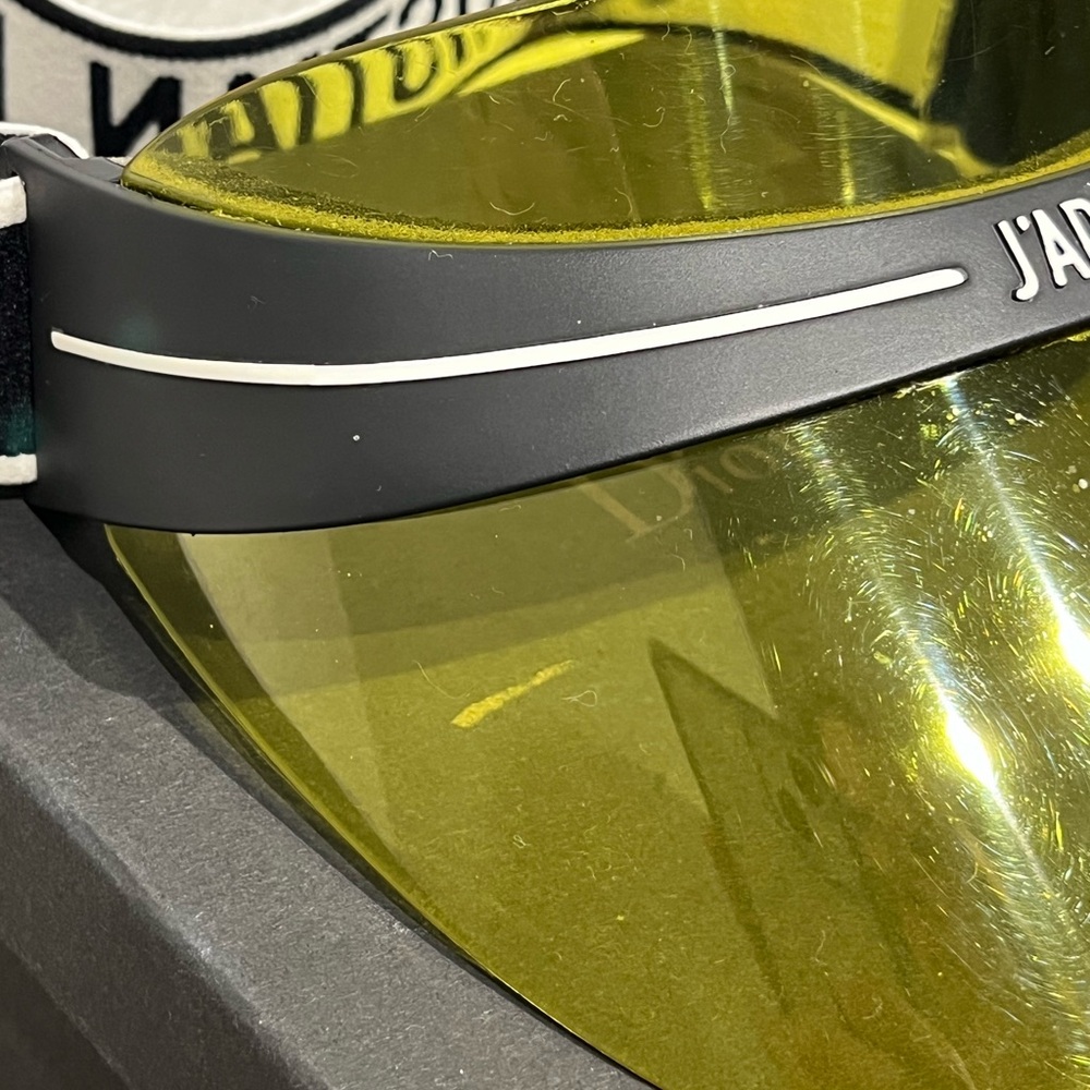 CHRISTIAN DIOR JADIOR DIORCLUB1 DIORIVIERA IBIZA SUN VISOR EYEWEAR SUN HAT - Picture 10 of 14